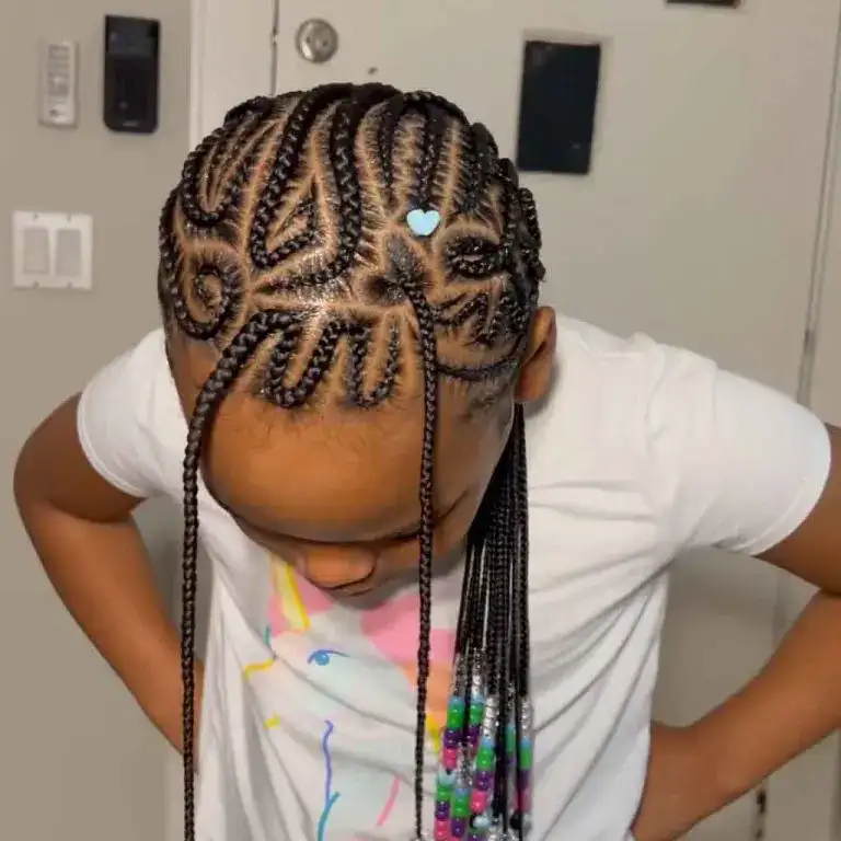Freestyle Swirling Cornrows