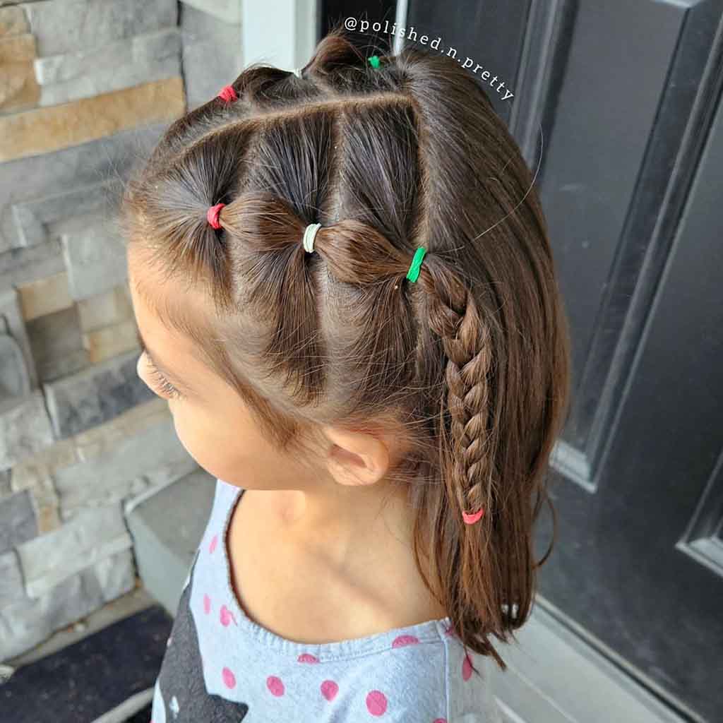 3 Strand Braids for Little Girls
