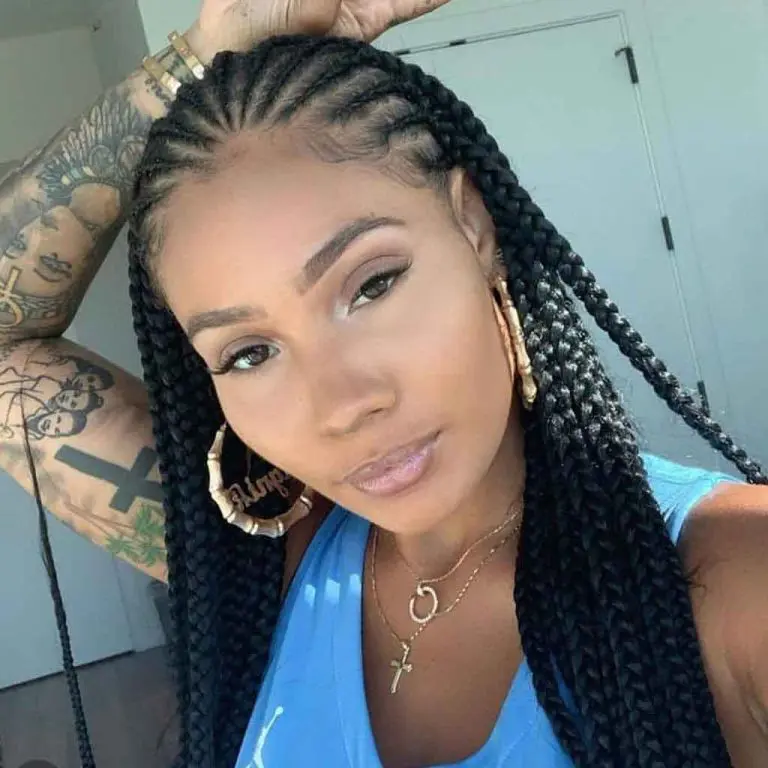 Tribal Style Long Fulani Braids