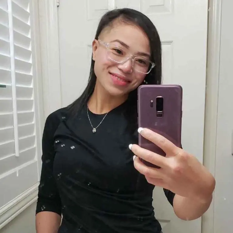 11. Medium Straight Side Shaved Black Hair