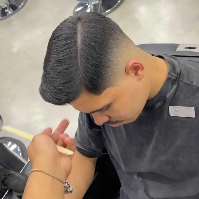 Side-Swept Faded Undercut