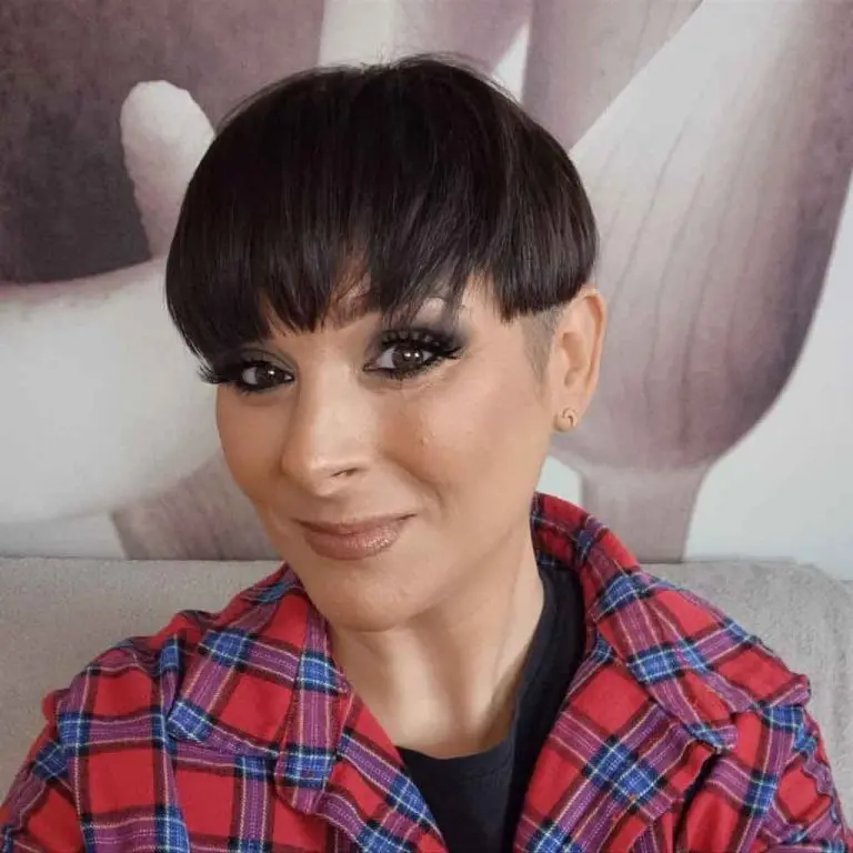Short Pixie Cropped Hair With Fringe