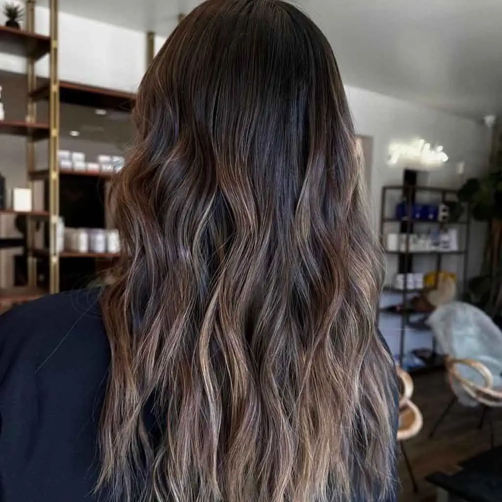 Medium Long Wavy California Brunette