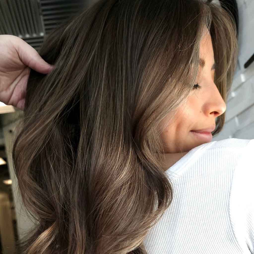 Blowout Balayage California Brunette
