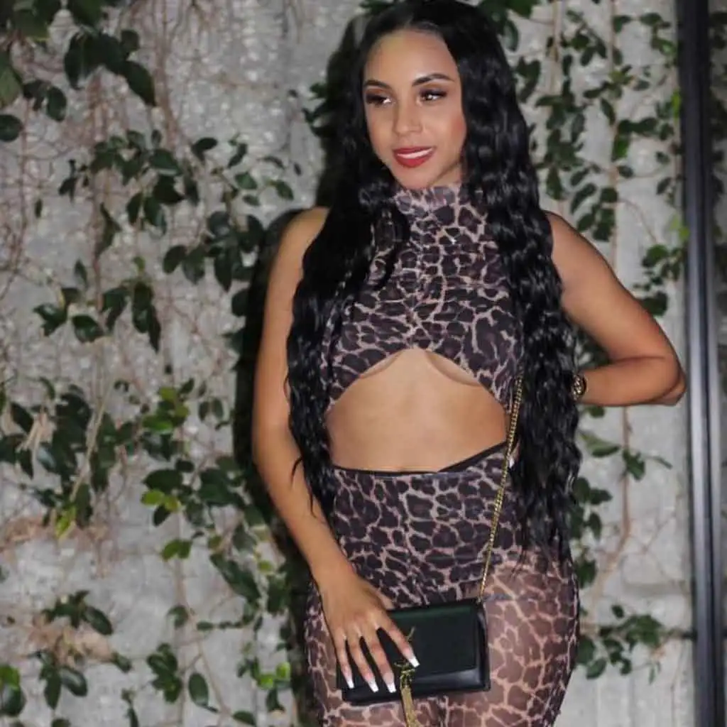 Very Long Permed Black Hair