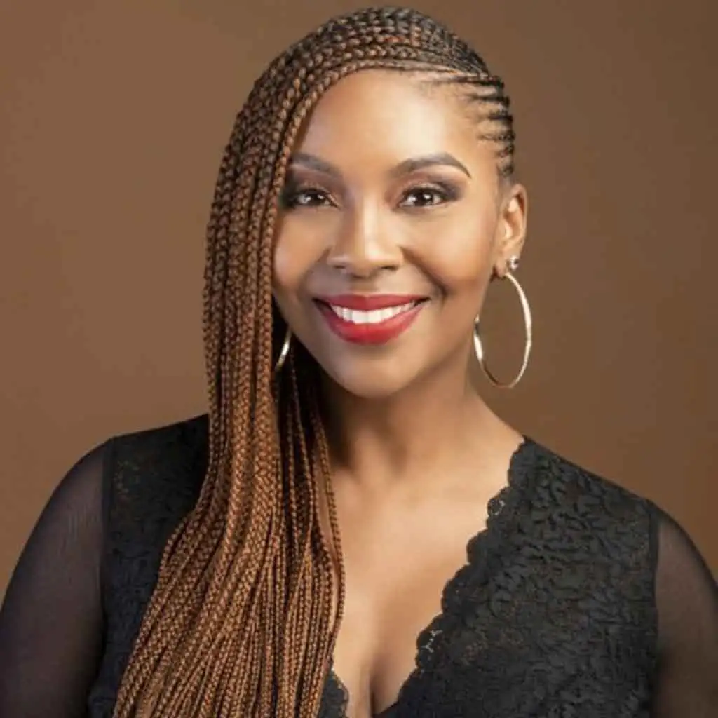Side-Swept Long Cornrows