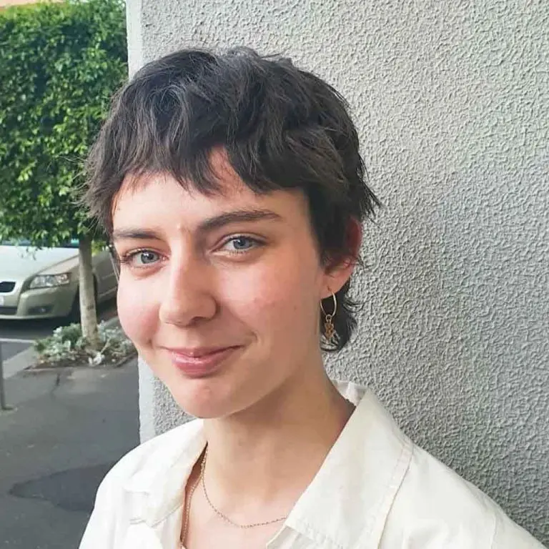 Short Cropped Pixie Mullet Cut