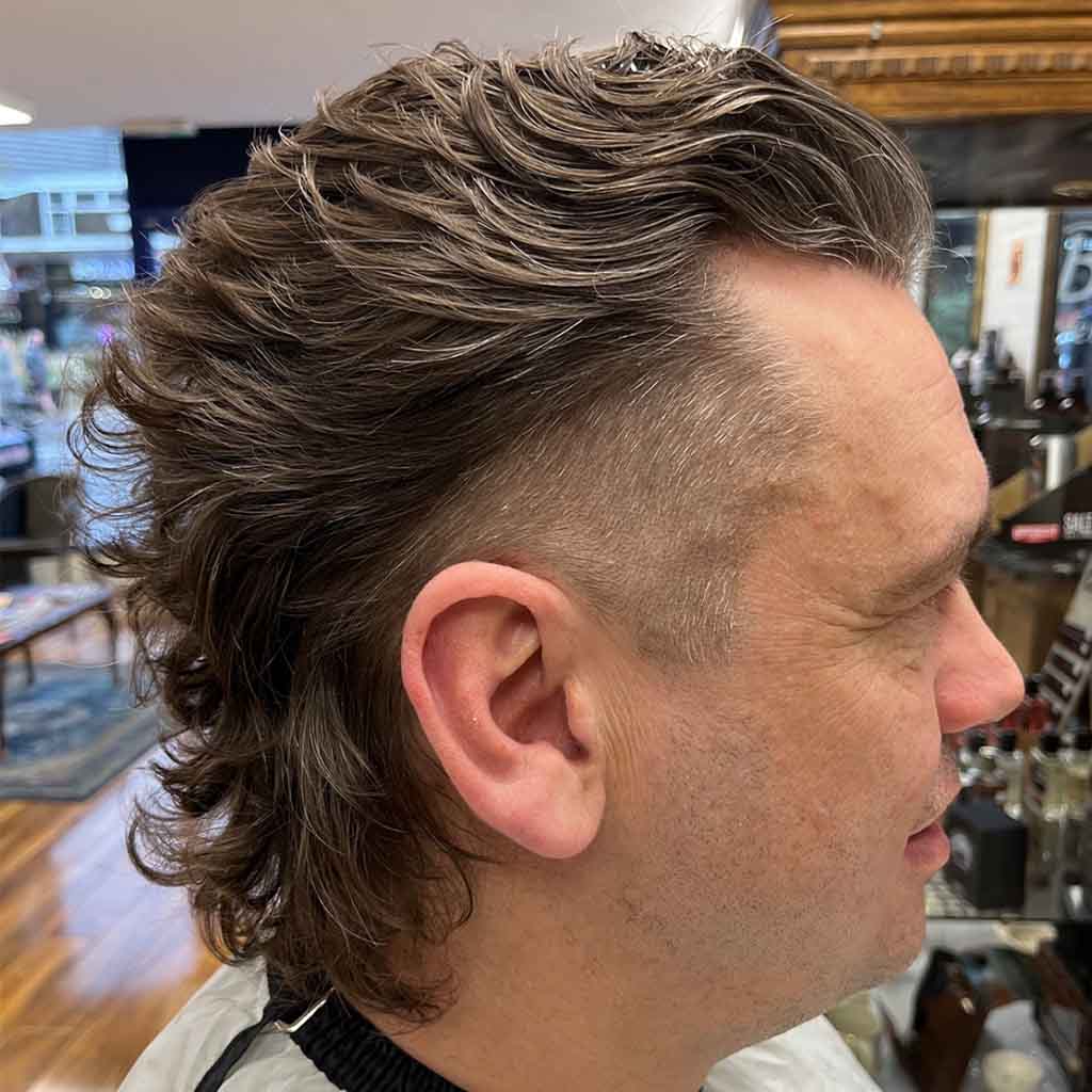 7. High Taper Fade Mullet