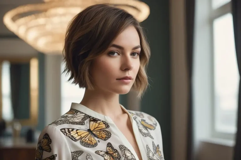 short butterfly cut