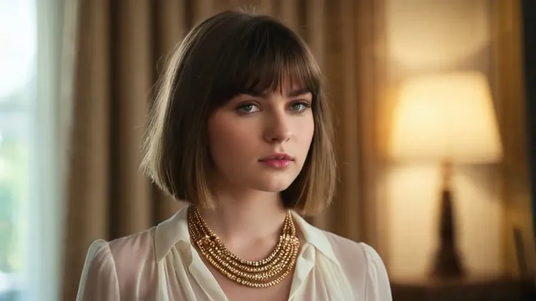Short Wolf Cuts With Curtain Bangs