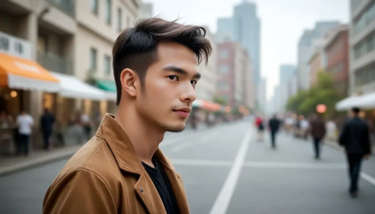 Short Korean Male Hairstyles