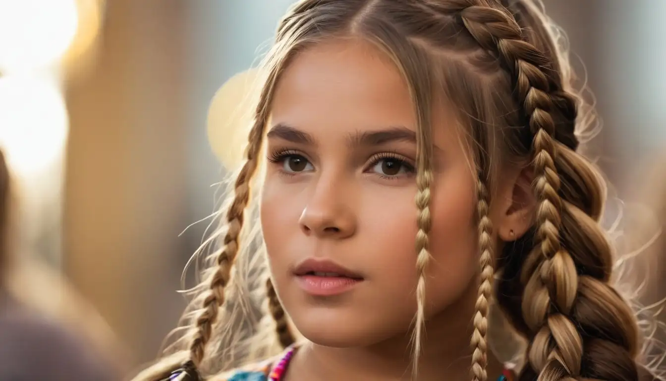 Baby Braids Hairstyle