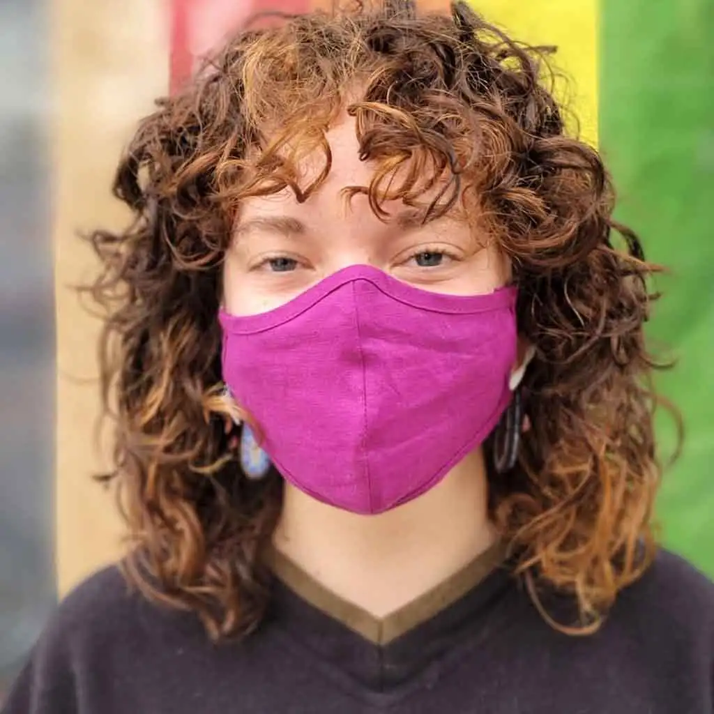 Medium Curly Shag on Duo-Toned Hair