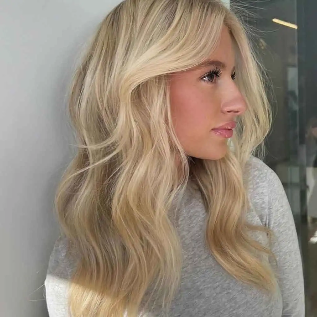 Frosted Wheat Old Money Blonde Hair
