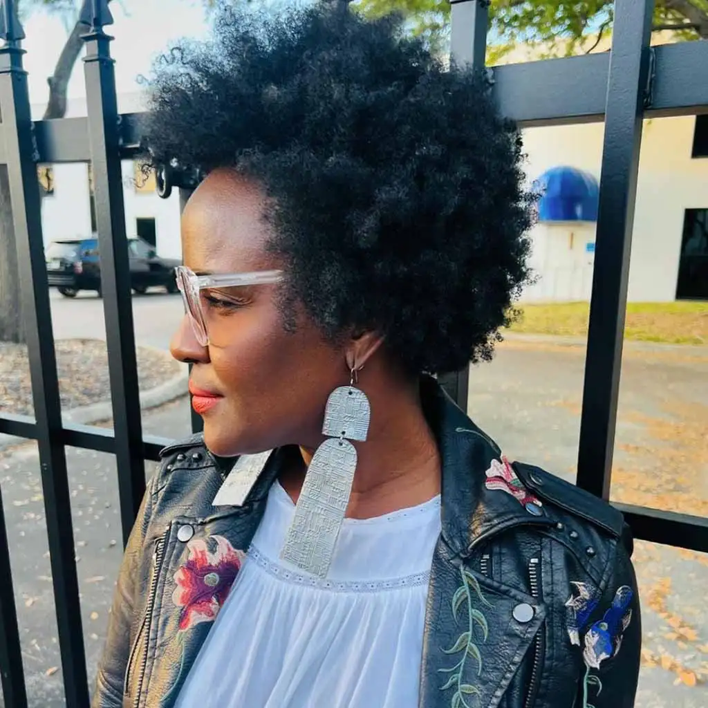 Black Short Afro Hair