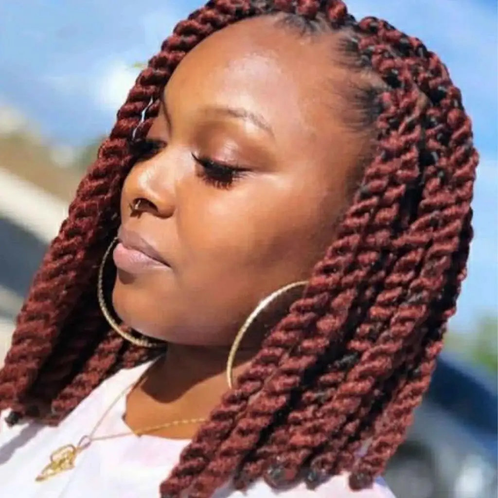 Marley Twist Hairstyle for Short Hair