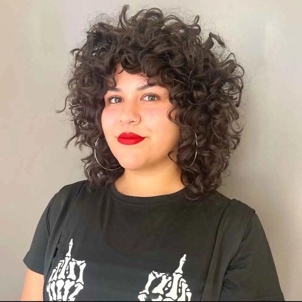 Modern Textured Shag Cut for Thick Hair