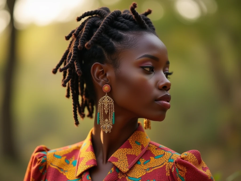 Loc Styles for Short Hair