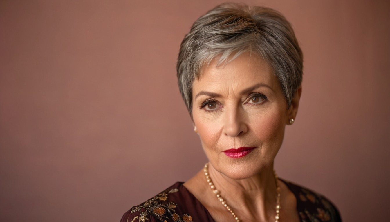 short hairstyles for women over 50