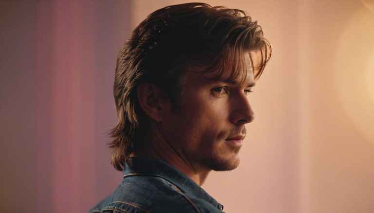 subtle mullet men haircut
