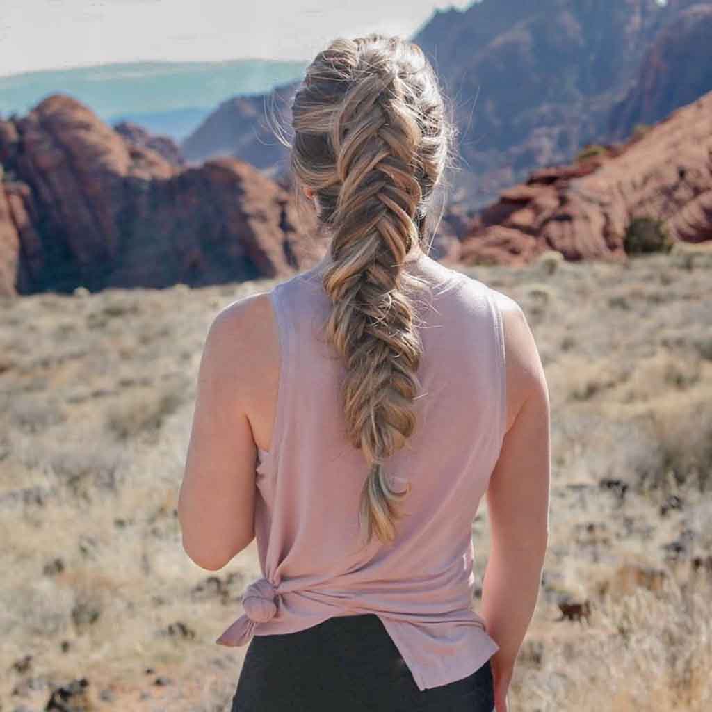 Duo-Toned Raised Dutch Braid