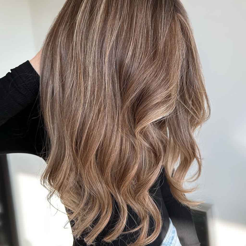 Blonde Balayage on Light Brown Hair