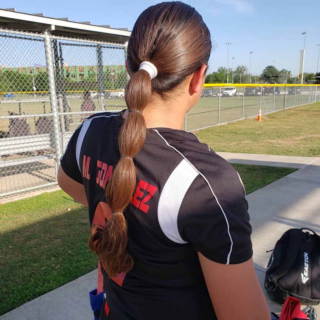 Low Bubble Ponytail