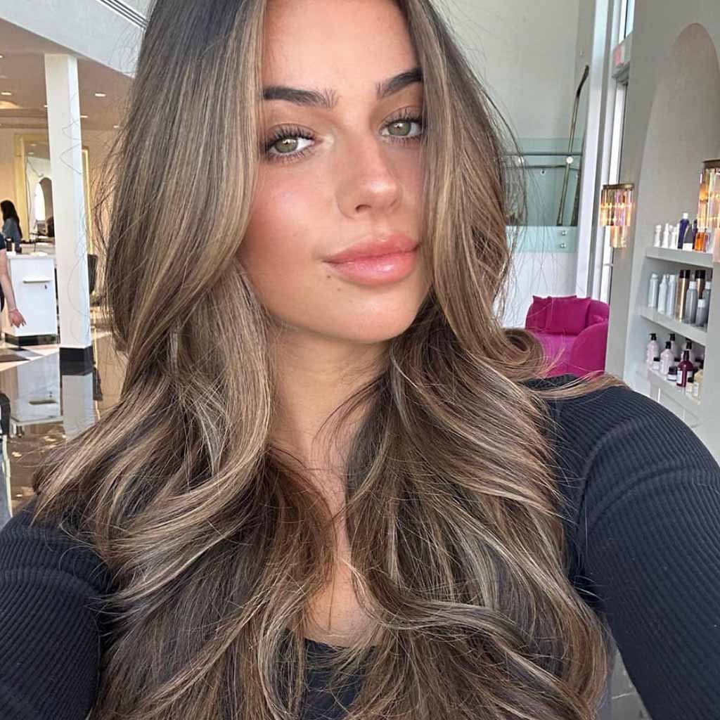 Baby Caramel Thick Bronde Hair