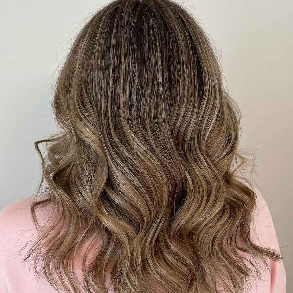 Medium Bronde Balayage Hair