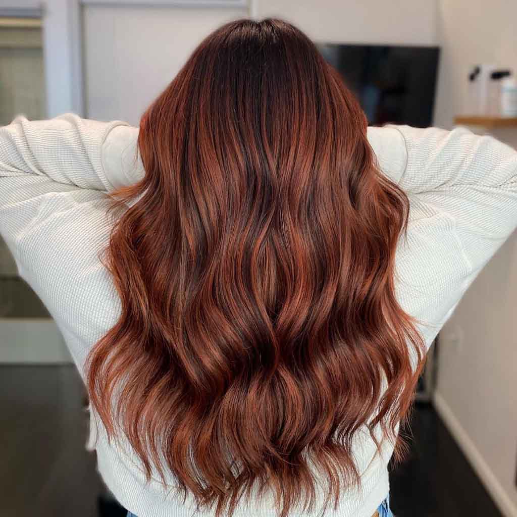 Cowgirl Copper Brown Hair