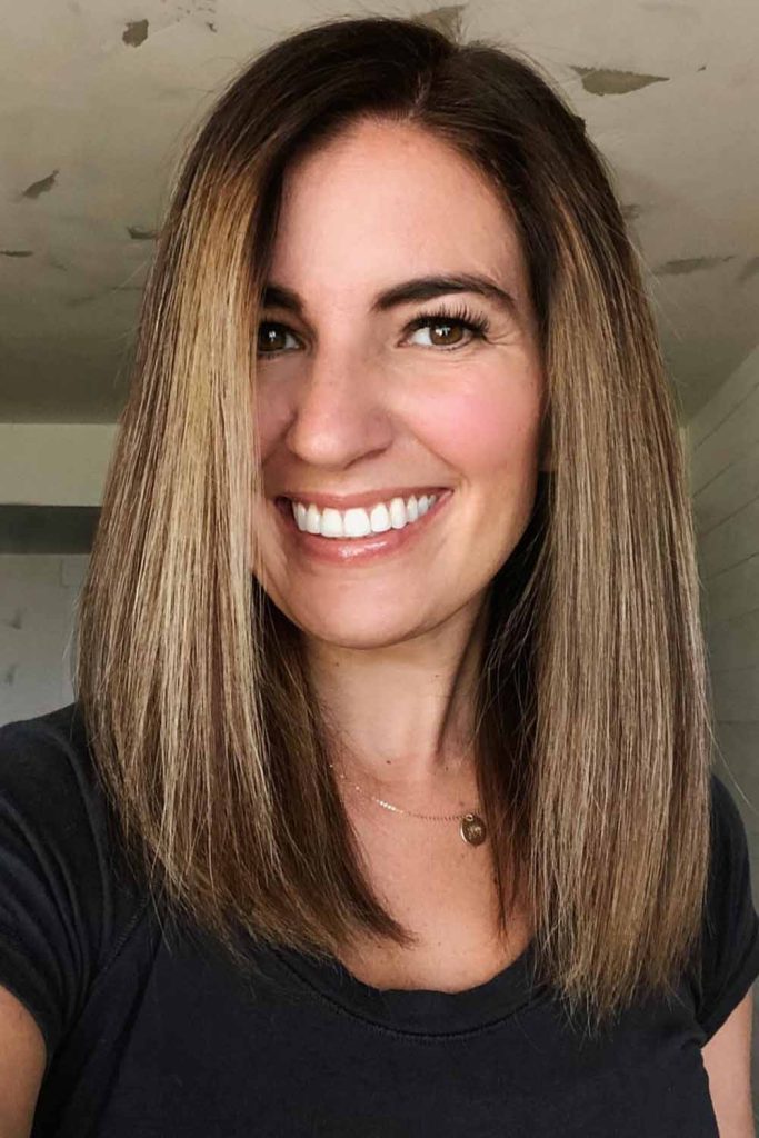 Long Bob Blonde Haircut