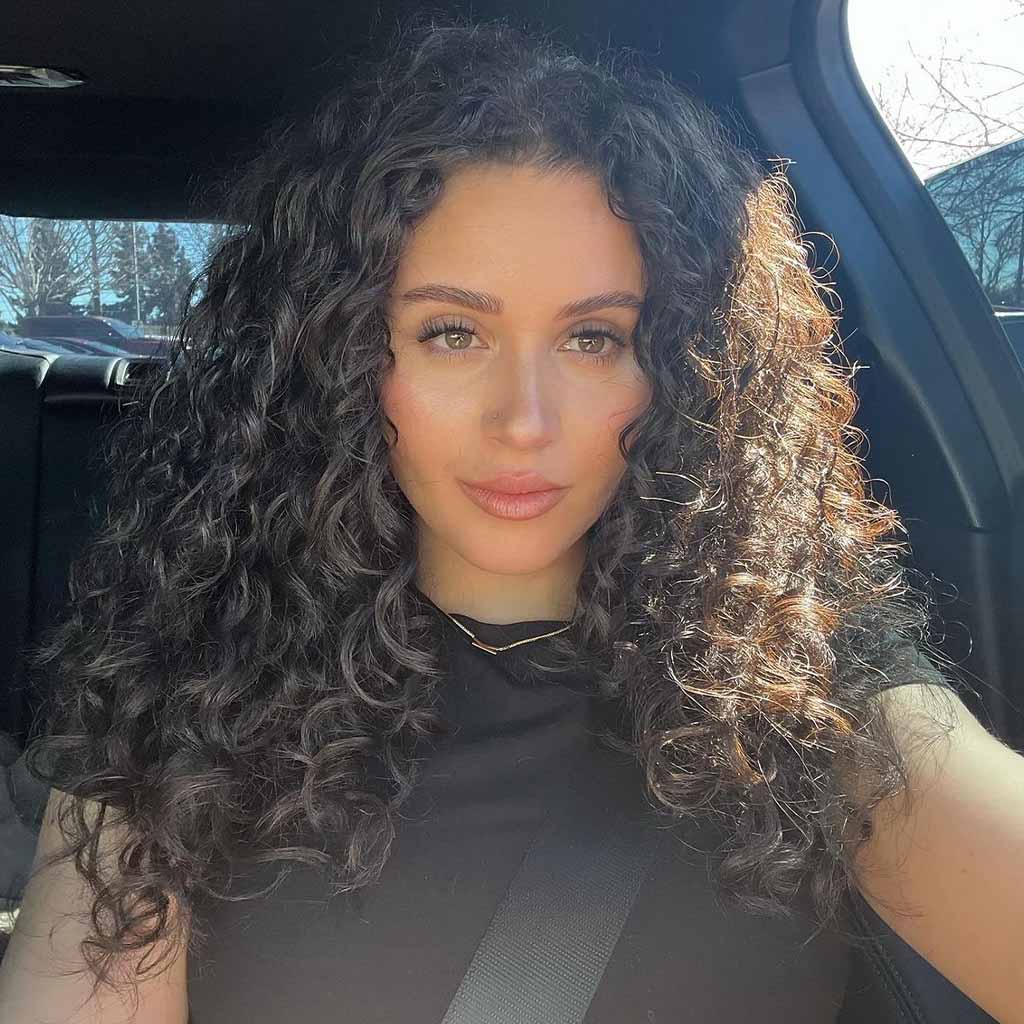 Long Wavy Curly Hair