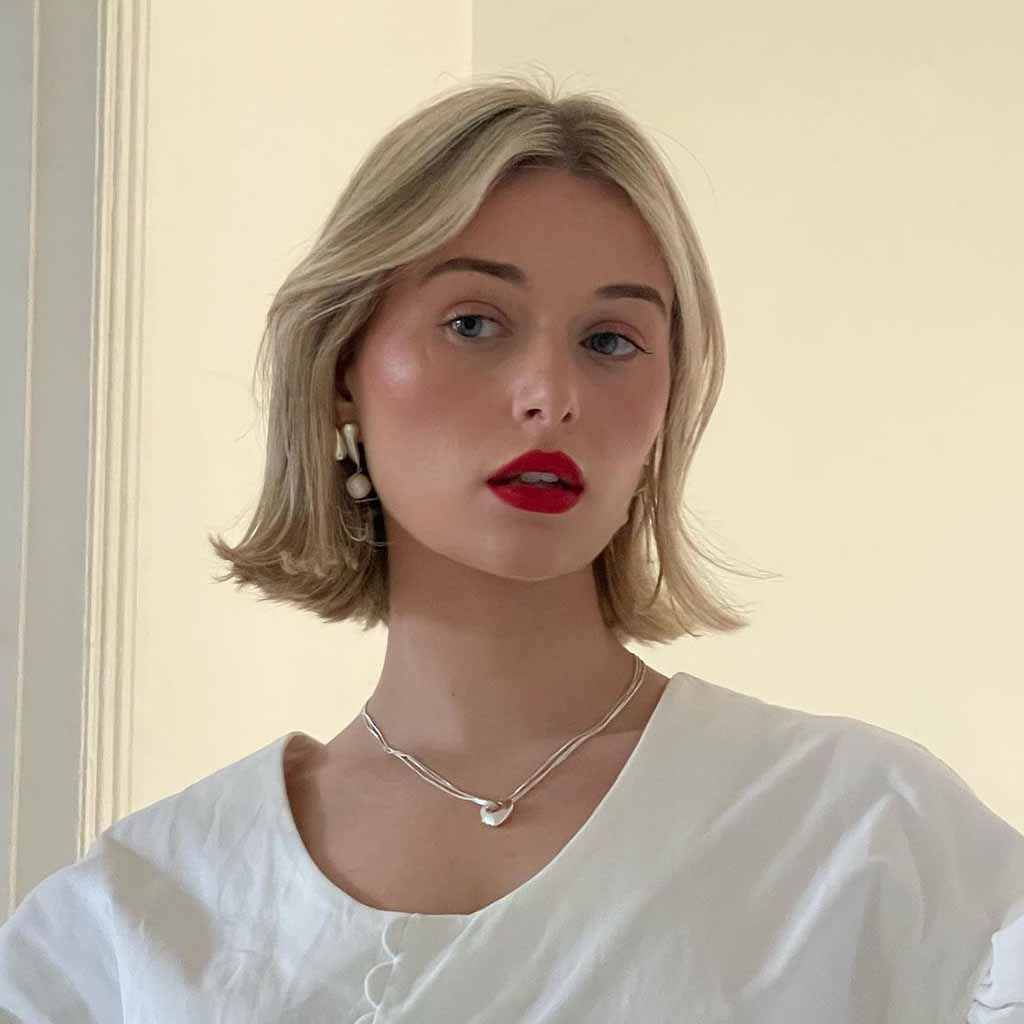 Blonde Polly Pocked Haircut