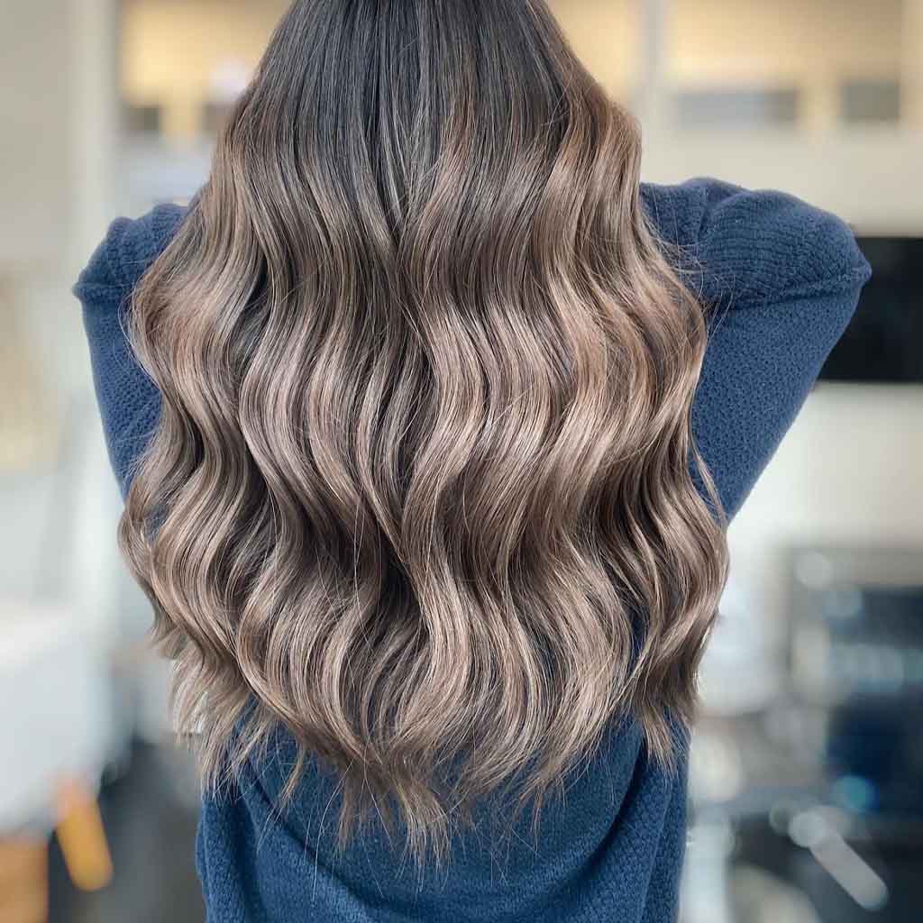 Light Ash Brown Highlights