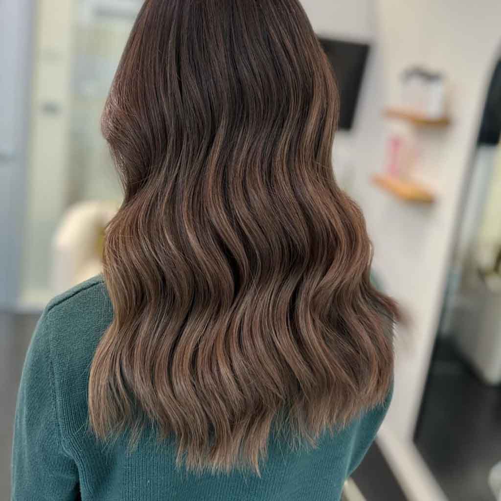Long Brunette Babylights