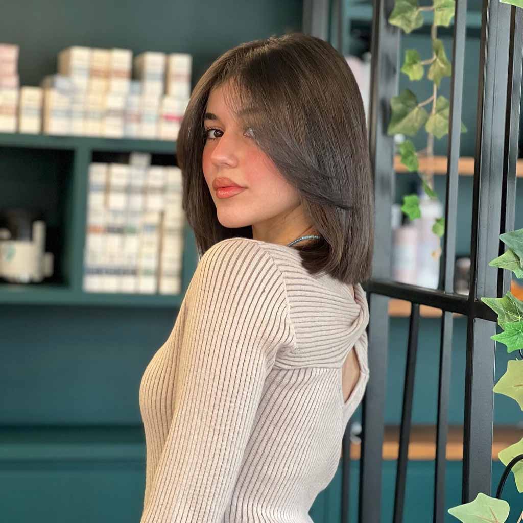 Bob Cut With Face Framing Layers