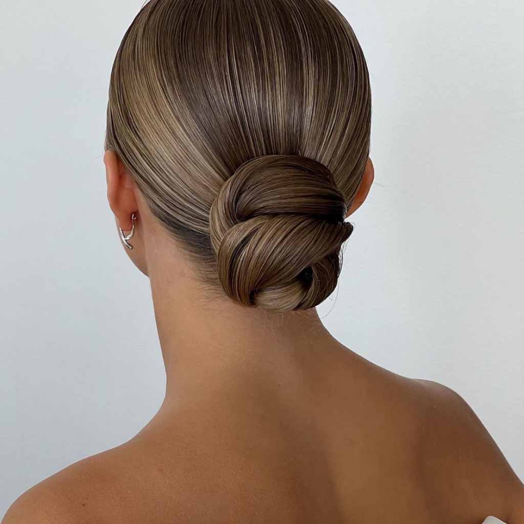 Sleek Low Bun