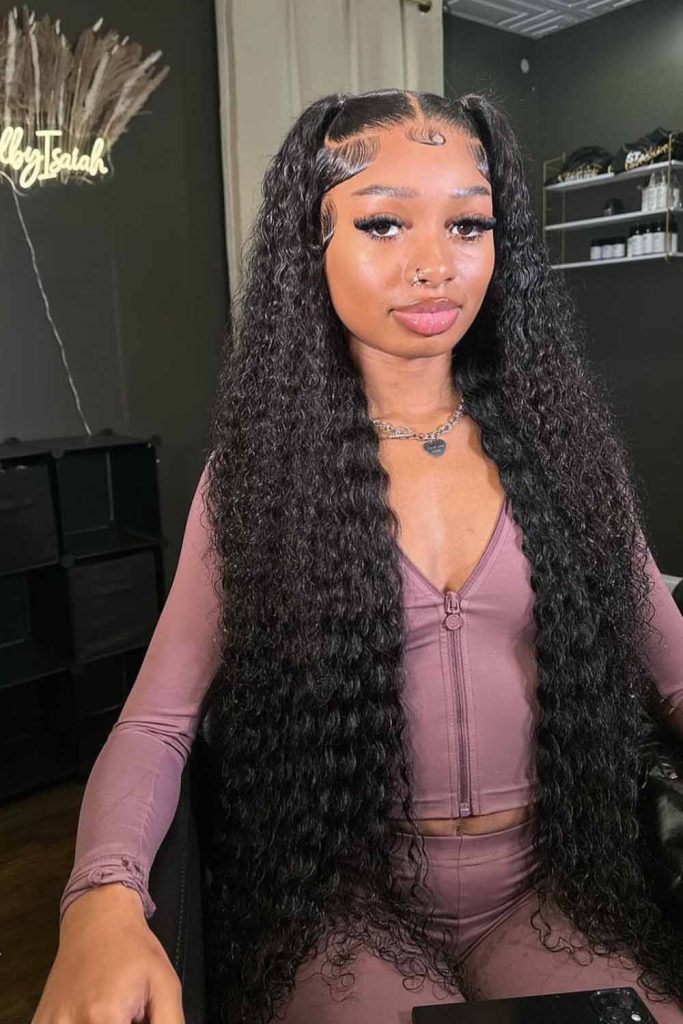 Long Deep Wave With Pigtails