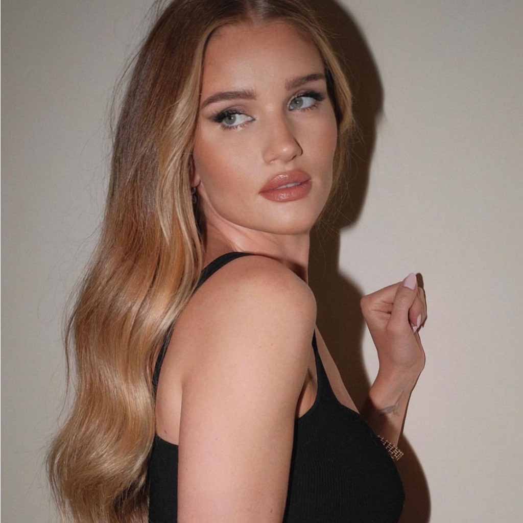Long Thin Wavy Blonde Hair