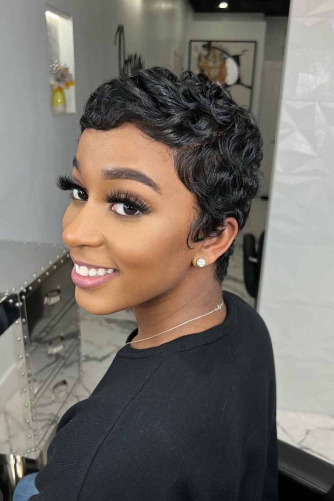 Pixie Curly Cut