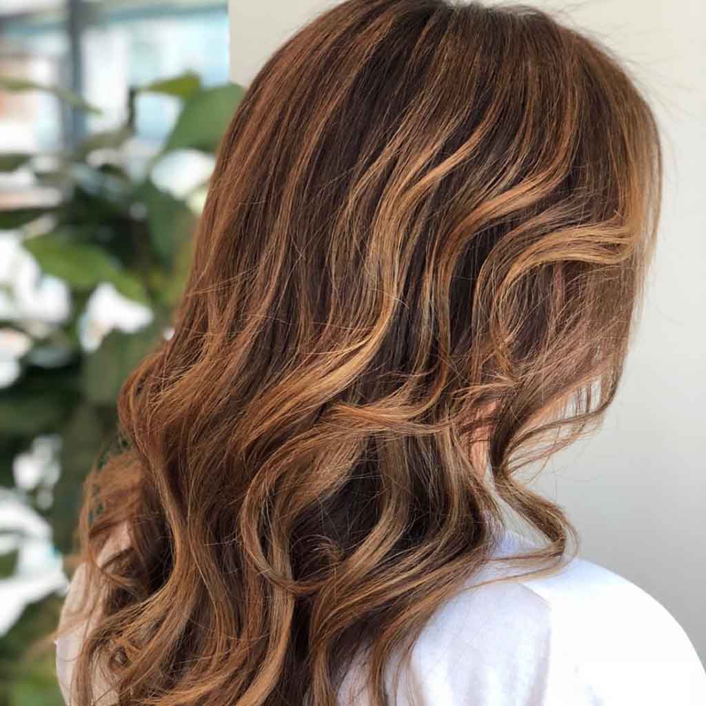 Rich Chocolate Base With Caramel Highlights