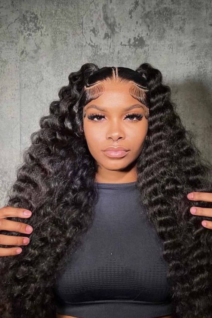 Deep Wave With High Pigtails