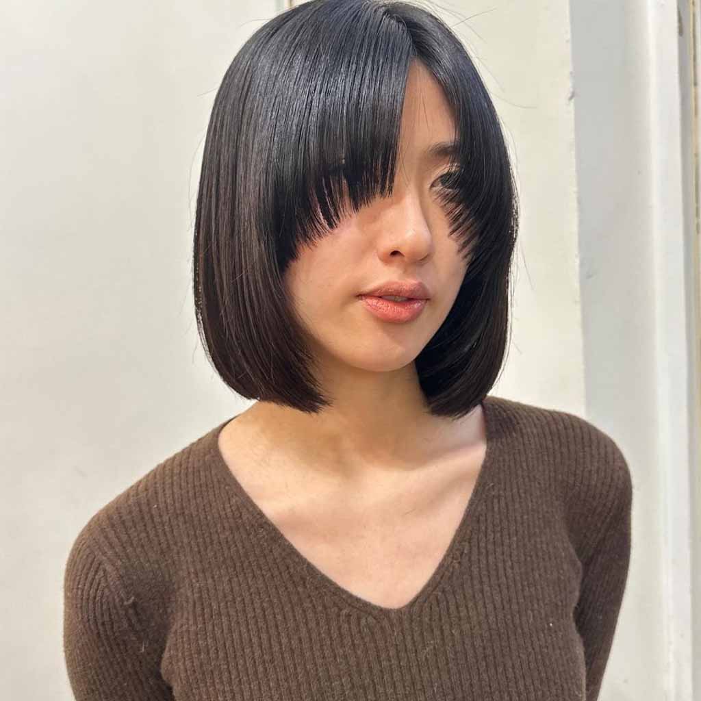 Bob Step Hime Cut