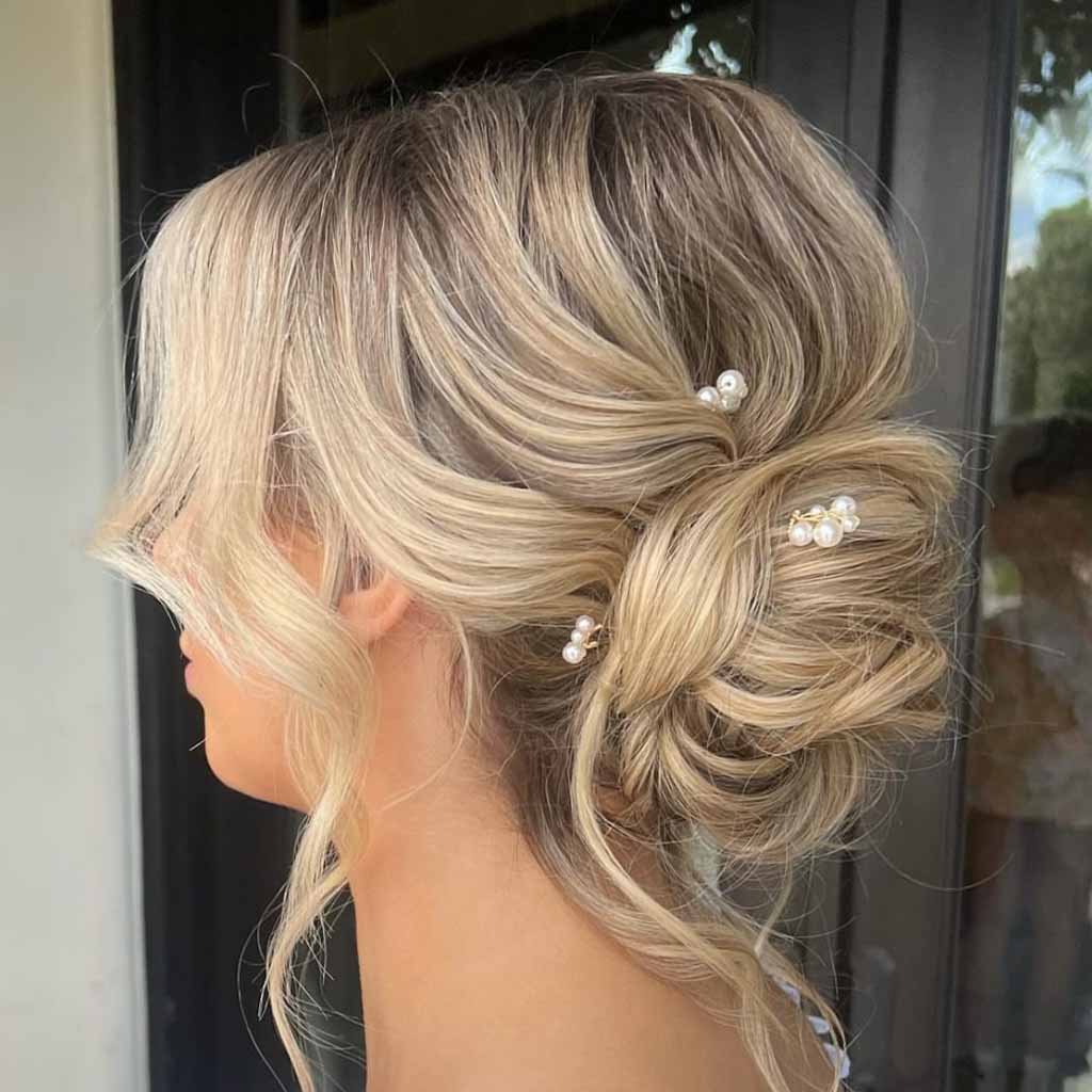 Chic Twisted Messy Bun