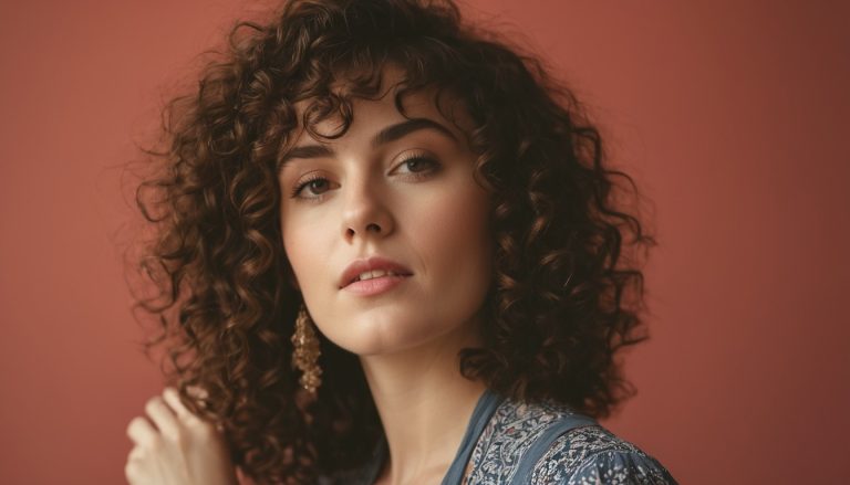 curly shag haircut