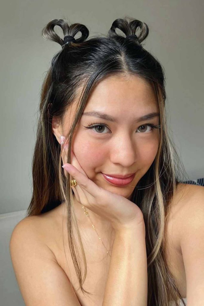 Playful Mini Space Buns