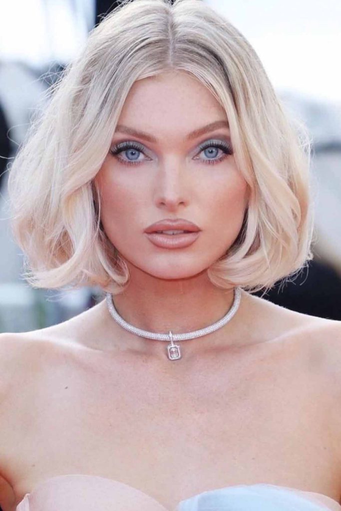 Ash Blonde Plush Bob Hair