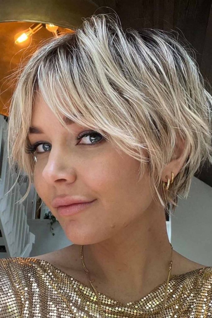 Textured Platinum Pixie