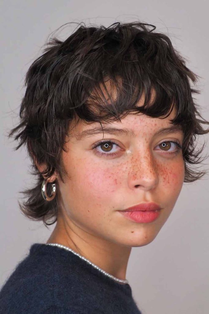Layered Pixie Bob Hair