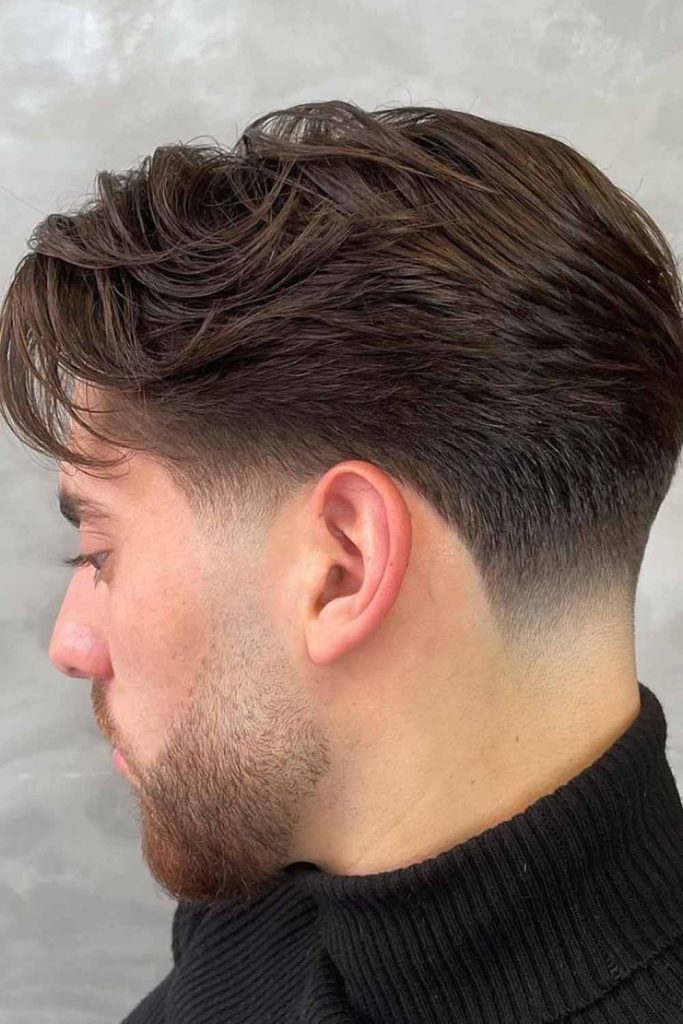 Low Fade With Flowing Top